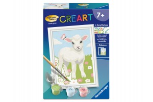 Festés számok szerint - Édes báránykák