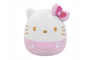 Squishmallows Hello Kitty plüss 20 cm - rózsaszín