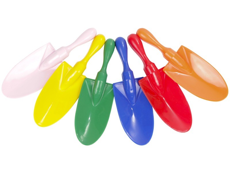 Műanyag kézi ásó - többféle szín