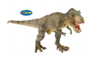Papo zöld Tyrannosaurus Rex dínó figura (55027)