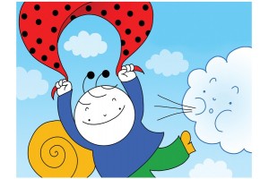 Bogyó és Babóca – A szél diafilm borító