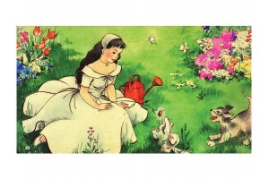 Hófehérke és a hét törpe - diafilm borító