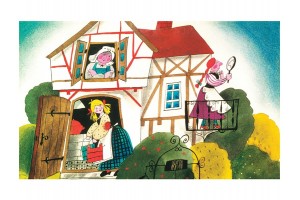 Holle anyó diafilm – illusztráció: Zsoldos Vera