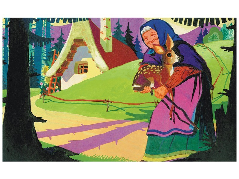 Öreg néne őzikéje – diafilm; Fazekas A., ill. Czeglédi I.