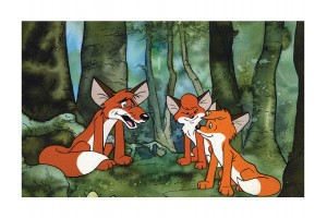 Vuk II. diafilm borító - Fekete István