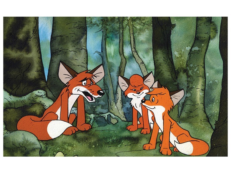 Vuk II. diafilm borító - Fekete István