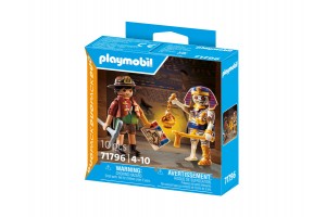 Playmobil: Kincsvadász és múmia figurák