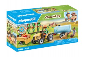 Playmobil 71442 traktor utánfutóval és víztartállyal
