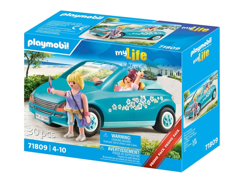 Playmobil Autós kirándulás szett: autó és figurák