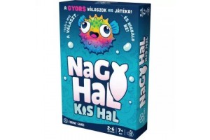 Nagy hal kis hal – kártyás társasjáték (3+, 2–6 játékos)