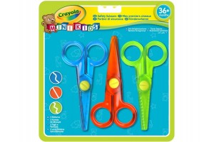 Crayola Mini Kids 3 db gyerekolló készlet