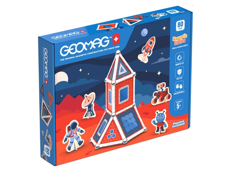 Geomag Magnetic Stories Űrhajós 80 db
