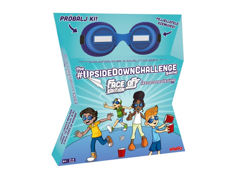 FejjelLefelé (Face Off) társasjáték – vicces kihívások