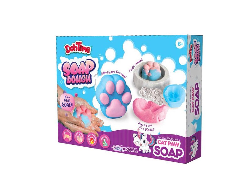 Szappangyurma - Cica mancs kreatív készlet (6+)