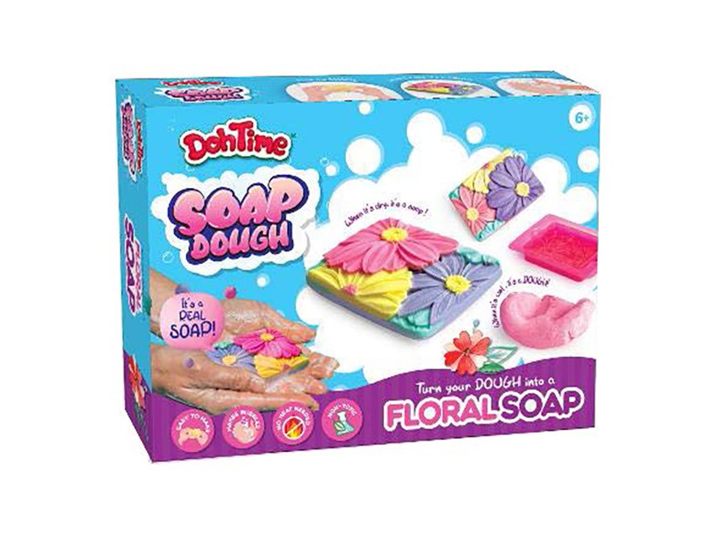 Szappangyurma - Virágok kreatív készlet, vanília illattal