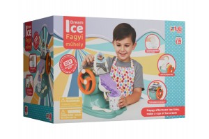 DIY fagyigép zöld - házi fagylalt készítés