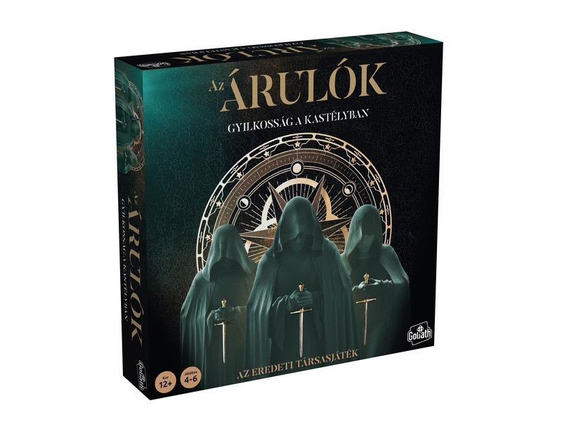 Az Árulók – Gyilkosság a kastélyban társasjáték doboza