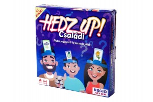 Hedz Up társasjáték doboz és kártyák