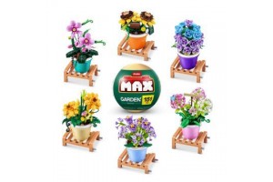 MAX: Flowers - Virág építőjáték, többféle