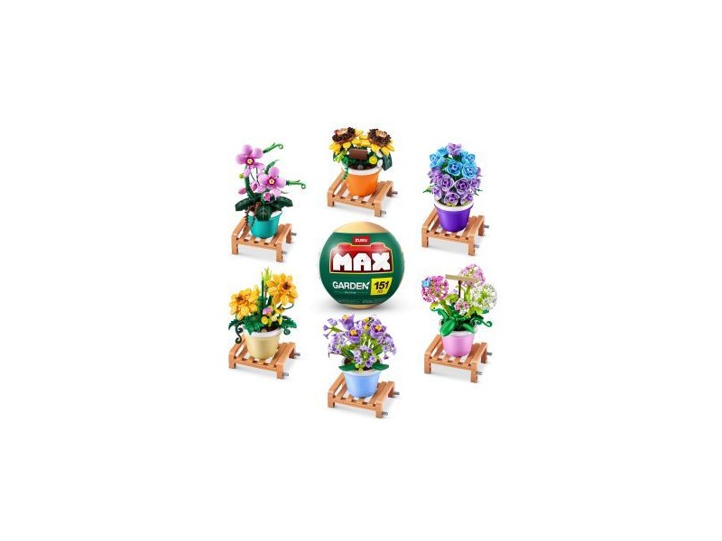 MAX: Flowers - Virág építőjáték, többféle