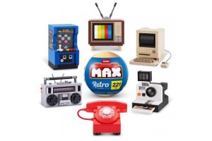 Zuru Max építőjáték – retró tárgyak, véletlenszerű