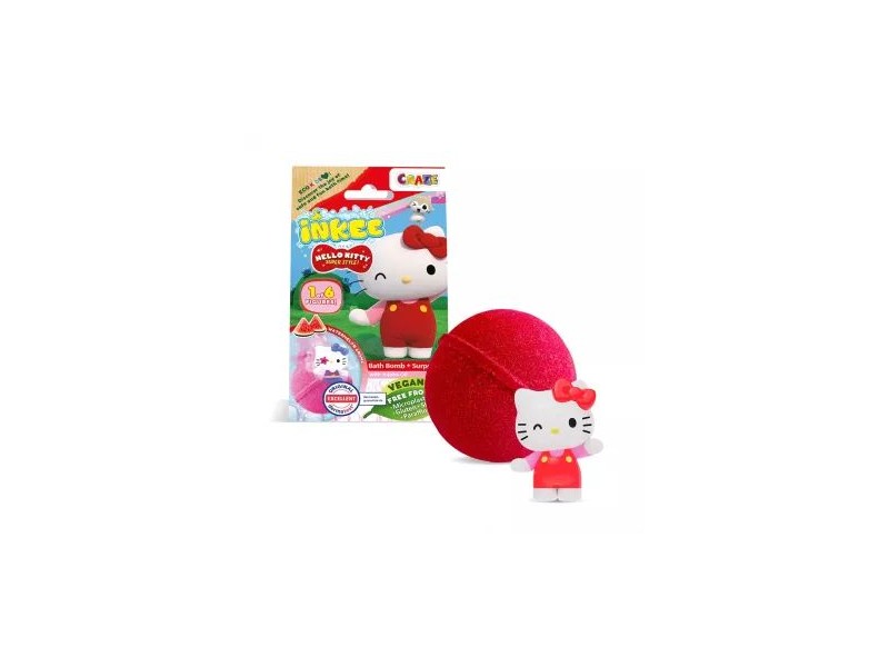 CRAZE INKEE Hello Kitty fürdőgolyó, dinnye illat