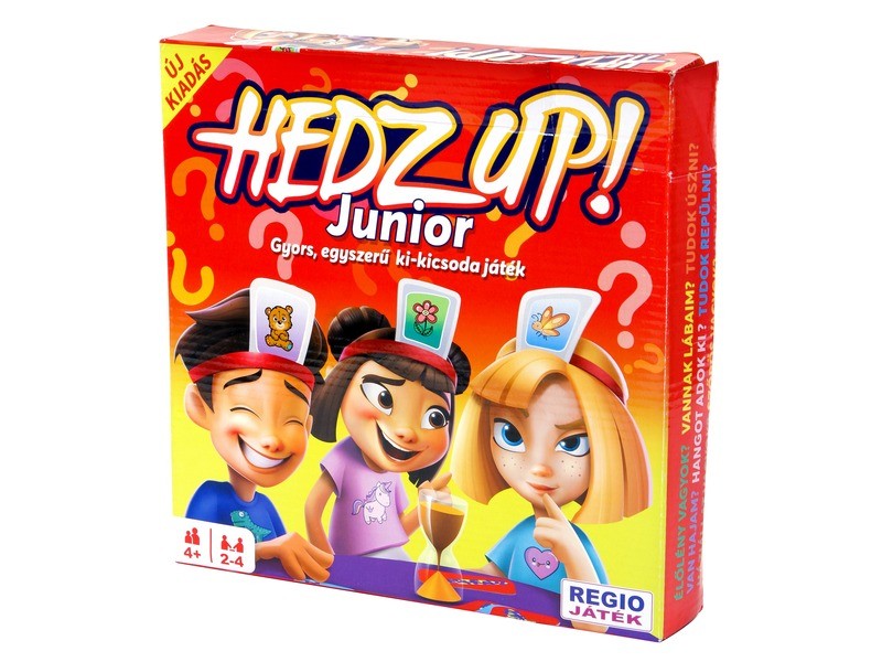 Hedz Up Junior társasjáték doboz