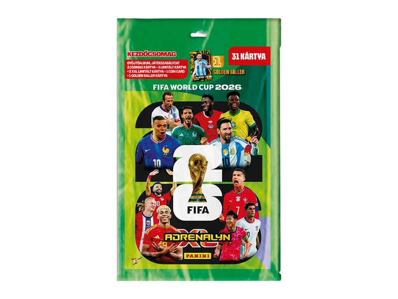 FIFA World Cup Adrenalyn XL megkezdőcsomag kép