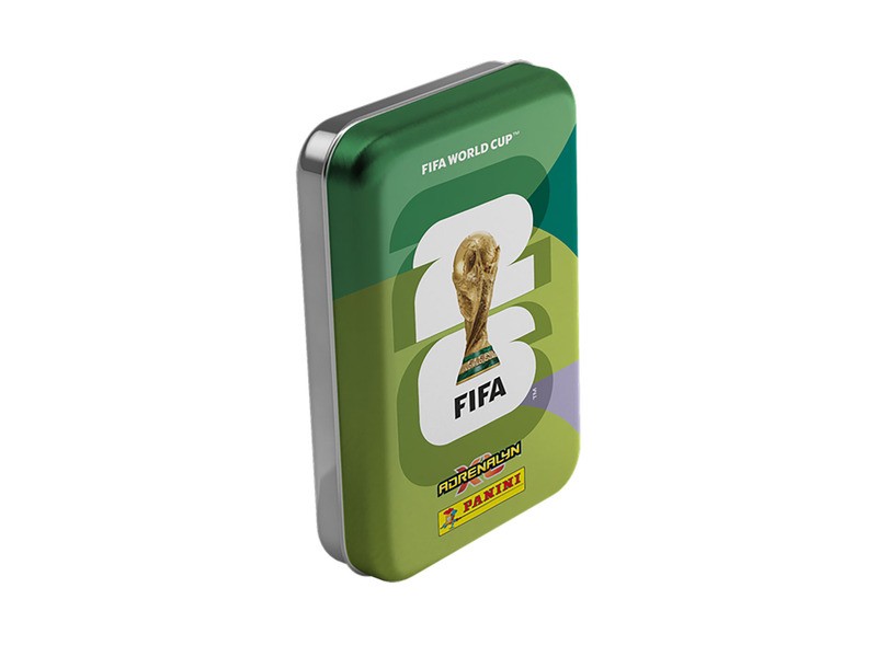 FIFA World Cup Adrenalyn XL mini fémdoboz