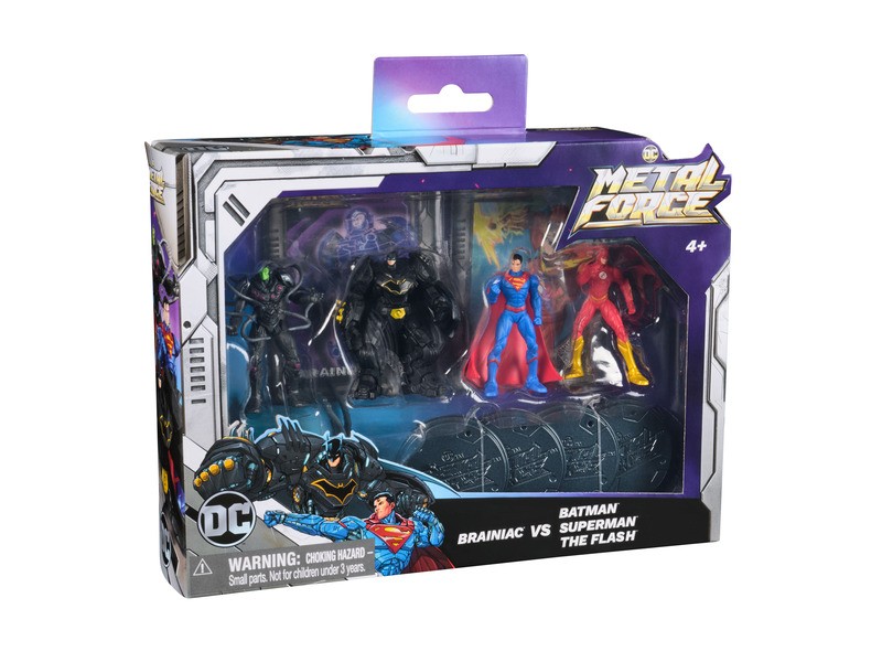 DC Comics Metal figura csomag – Gyűjtői minőség