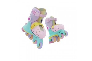 Yvolution Twista görkorcsolya 29-34 szivárvány