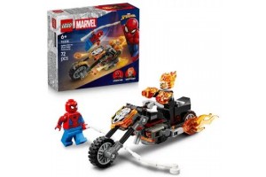 Pókember vs Szellemlovas LEGO motoros 76335