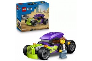 LEGO City Hot Rod 60485 – lila hot rod (81 db)