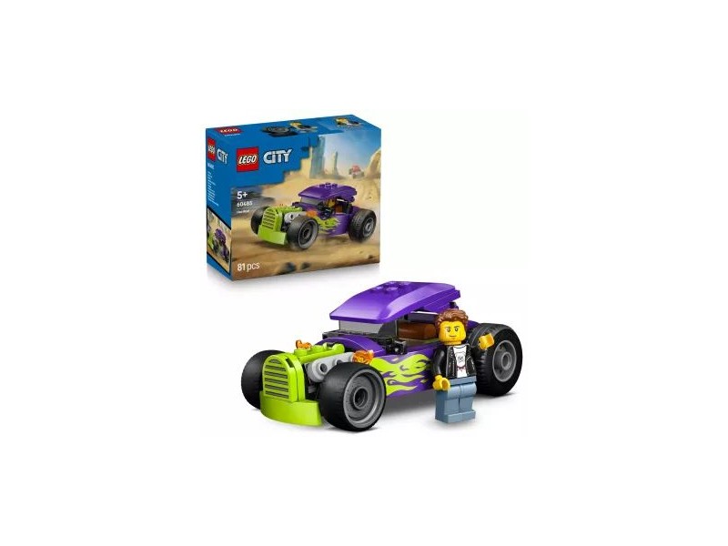 LEGO City Hot Rod 60485 – lila hot rod (81 db)