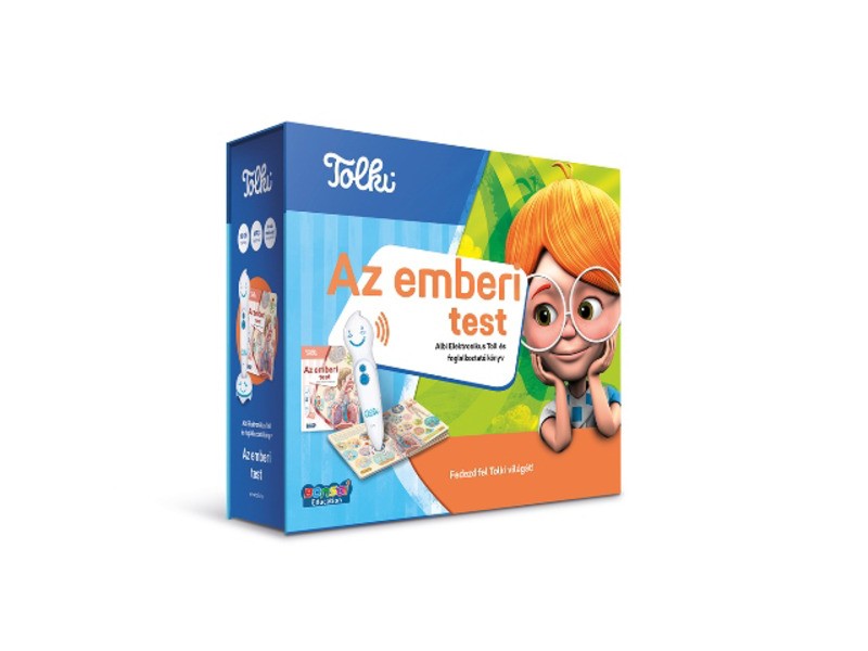 Tolki - Emberi Test szett (könyv és Albi toll)