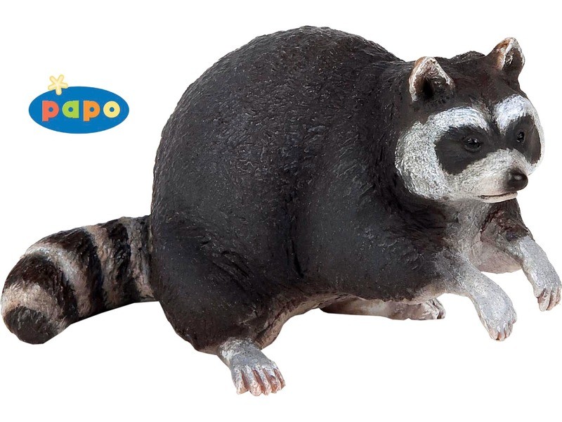 Papo mosómedve 53016 - élethű csíkos figura