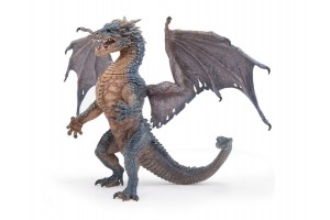 Király sárkány figura