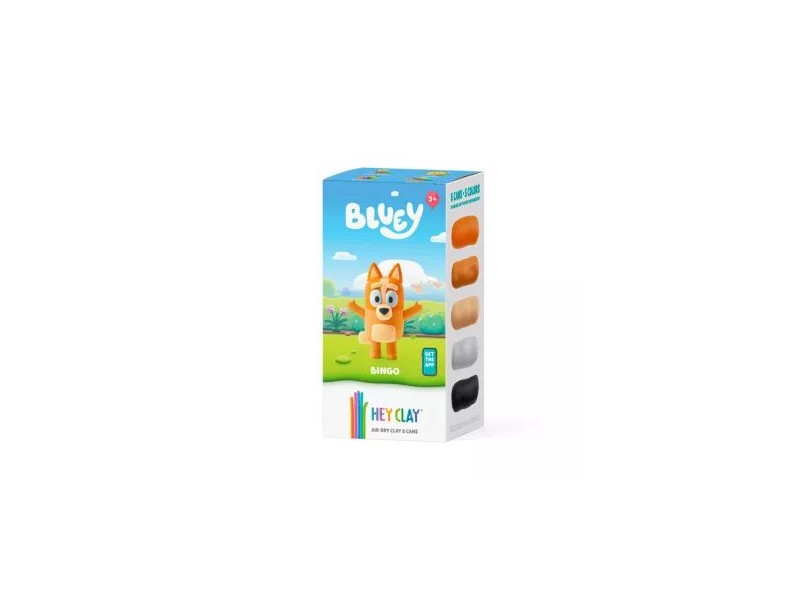 Hey Clay Bingo gyurma szett - 5 szín, habos gyurma