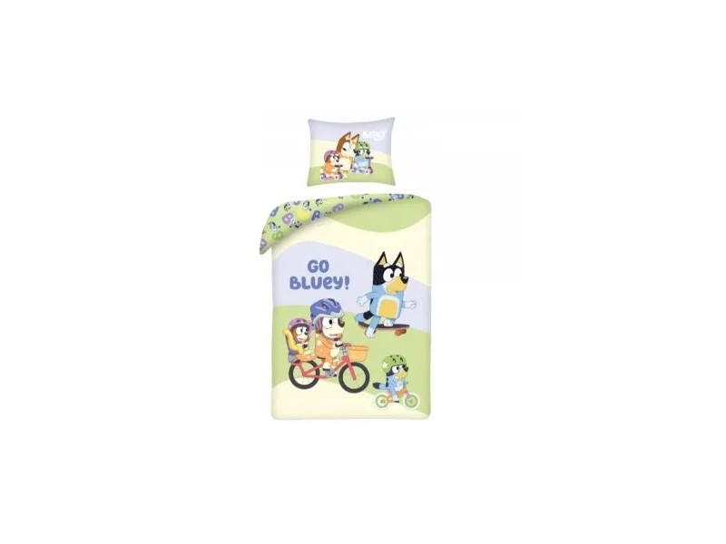Bluey ágyneműhuzat 140x200 + 70x90, 100% pamut