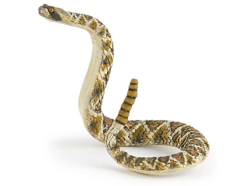 Papo csörgőkígyó 50237 — kézzel festett műanyag figura