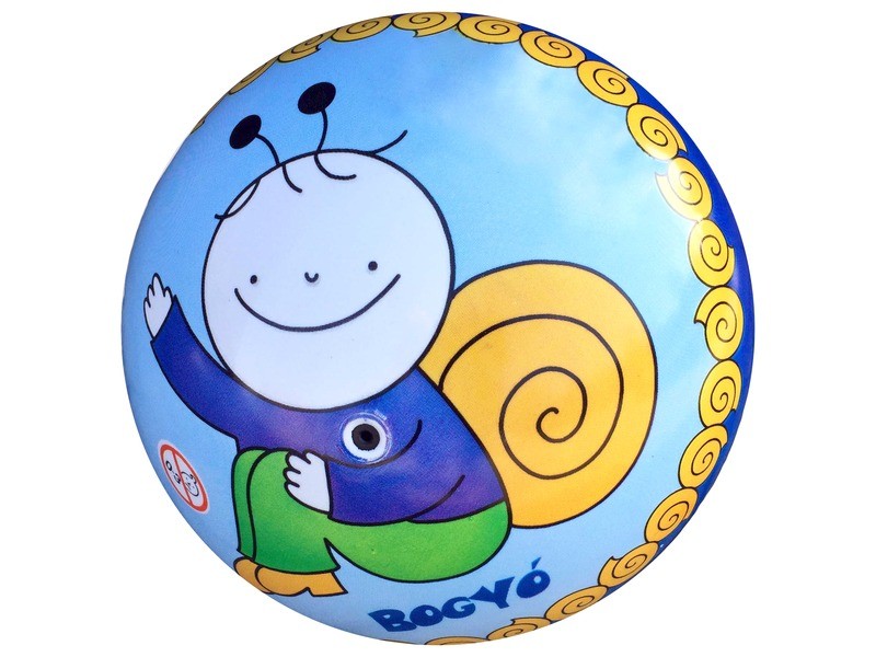 Bogyó és Babóca gumilabda 22 cm – katicabogár és csiga