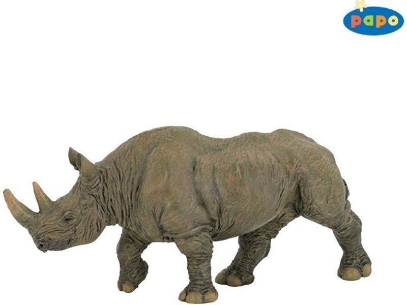 Papo 50066 keskenyszájú orrszarvú figura 15 cm