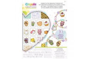 Crayola Kawaii karkötő készlet — polimer gyöngyök és medálok