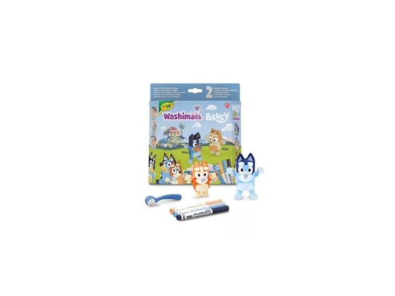 Crayola Washimals Bluey - 2 db-os készlet