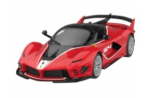 Tűzpiros távirányítós Ferrari 1:18 KIT – 84 db