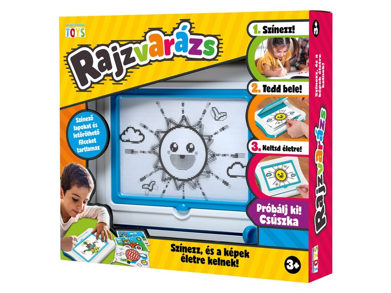 Rajzvarázs Magicolour – színező és mozgó egység