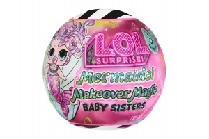 L.O.L. Makeover Magic - Sellő színváltó baba