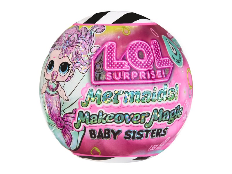 L.O.L. Makeover Magic - Sellő színváltó baba
