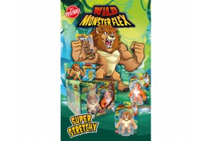 Monsterflex vadállatok nyújtható figura