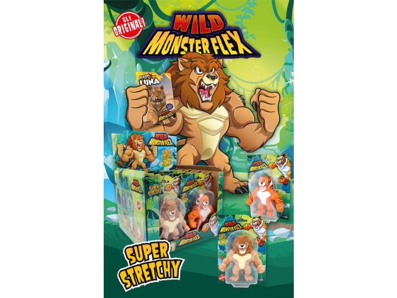 Monsterflex vadállatok nyújtható figura